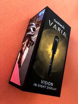 Nový Garmin Varia Vision