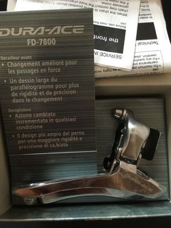 Přesmykač Shimano Dura-Ace FD-7800, 2x10s, objímka 31.8mm, nový OVP