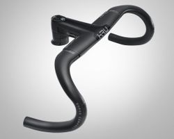 Silniční High end karbonová řidítka KRU Super compact Aero cockpit - Akční cena - 35% sleva