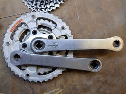 Prodám retro MTB kliky - Shimano Alivio
