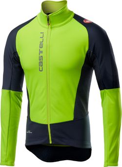 Sleva -19% na NOVOU bundu Castelli Mortirolo V yellow fluo/black 2019
