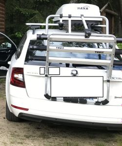 Nosič kol - Thule BackPac 973 + kit pro 3 kola