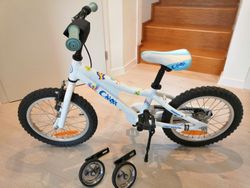 Dětské kolo Ghost Powerkid 16 bílé