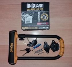 Zámek na kolo ONGUARD Brute podkova 111x260x16,8 mm