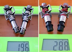 Pedály Crankbrothers Egg Beater 3 (nerez) a 4Ti (titan)
