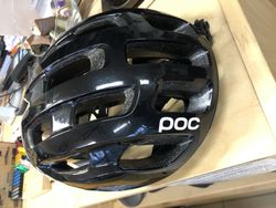 Přilba POC Ventral SPIN, Uranium Black Raceday, 227g
