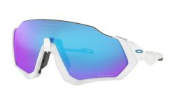 brýle Oakley Flight Jacket polished white Prizm Sapphire