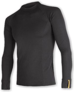 triko dlouhé dámské SENSOR MERINO ACTIVE černé - vel.L