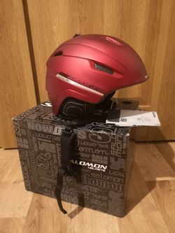 Přilba Salomon Ranger C.Air red matt velikost M (57-58 cm)
