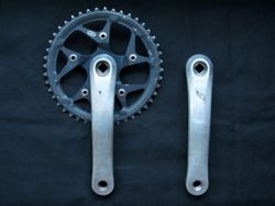 Kliky Shimano LX s jedním převodníkem