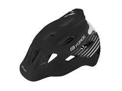 PŘILBA FORCE RAPTOR MTB ČERNO-BÍLÁ L - XL