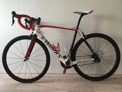 Specialized S-works tarmac SL5, vel. 56, Ultegra R6800, nová karbonová kola Roval CLX 32