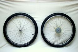 Kompletní set zapl. kol na retro bika - 1991 - top stav - vše původní !