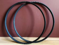 Nové bezdušové ráfky Gipiemme MAG 28 29" (390g, vnitřní šířka 28mm, 28 děr/drátů)