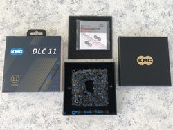 Řetěz KMC X-11-Sl DLC modrý