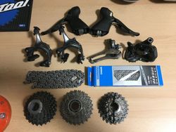 Sada Dura-ace 7900 2x10 speed 3 kazety