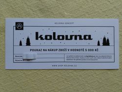 Poukaz na zboží Kolovna