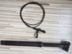 Teleskopická sedlovka Bontrager, nová, 125mm, 31,6mm