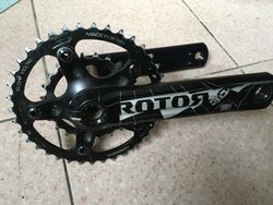Kliky Rotor 3D, 38/24, 172.5mm