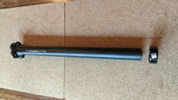 All Terra Micro Adjust, 6061 Alloy, 31.6 x 400mm + objimka