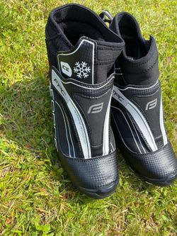 Tretry zimní FORCE ICE MTB, černé 41 a 45