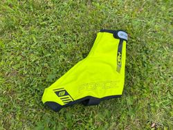 Návleky treter FORCE PU DRY MTB, fluo L