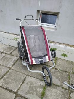 Prodám Thule Chariot CX2, novější model s kotoučovou brzdou.