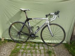 Celokarbonový Corratec vel.55, Shimano Ultegra, kola Mavic Aksium, Výborný stav!