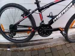 Kolo Merida, lehky hlinikovy ram vel. 13", prumer kol 24", prevody 3 x 7, razeni Shimano. Nefunkcni