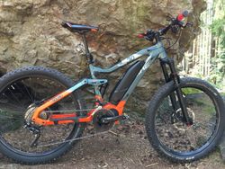 Haibike celoodpružené 55km/h