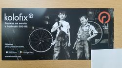 Poukaz na servis Kolofix v hodnotě 500Kč